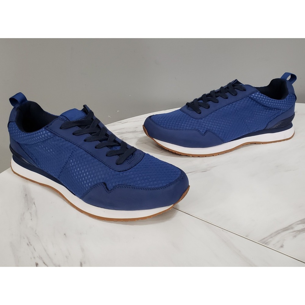 NEW WITHOUT BOX Steve Madden Men's Lace Up Ghetit Shoes Size 12 BLUE Sneakers
